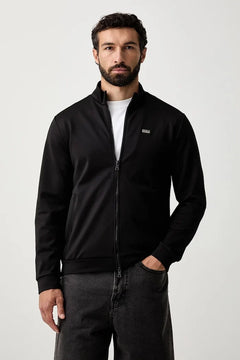 Marc O'Polo Erkek Fermuarlı Sweatshirt