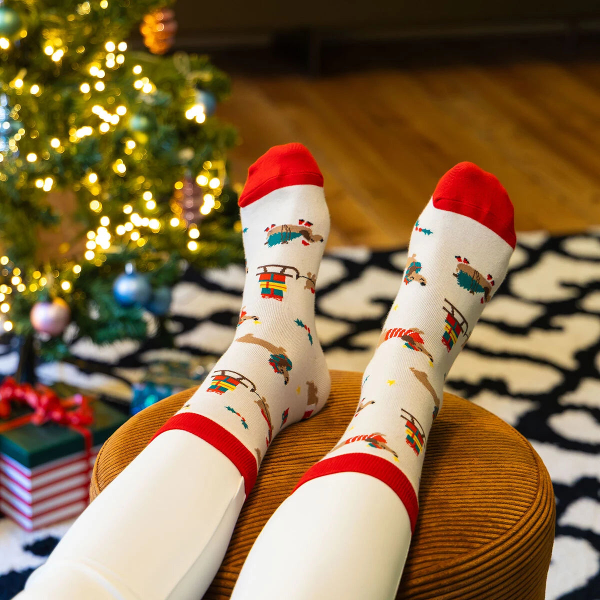 Legami - Christmas Socks Dachshund Size 41-47 - A Perfect Fit!