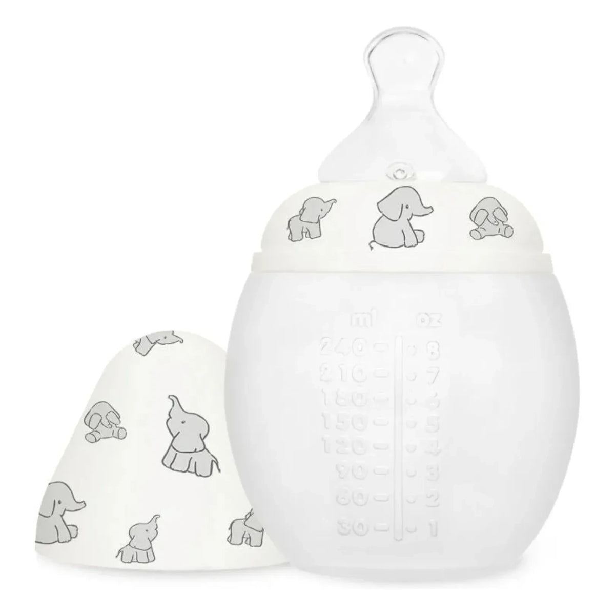 Elhée - Filller medical silicone baby bottle and physiological pacifier