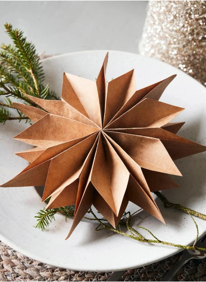 House Doctor - Paper Star Christmas Decoration