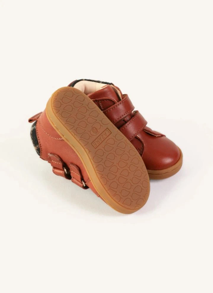 Lazare - Hector Tartan Yüksek Bilekli Sneakers | Hazel