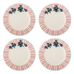 Bloomingville - Sweet Serving Plates - Set of 4 | Pink