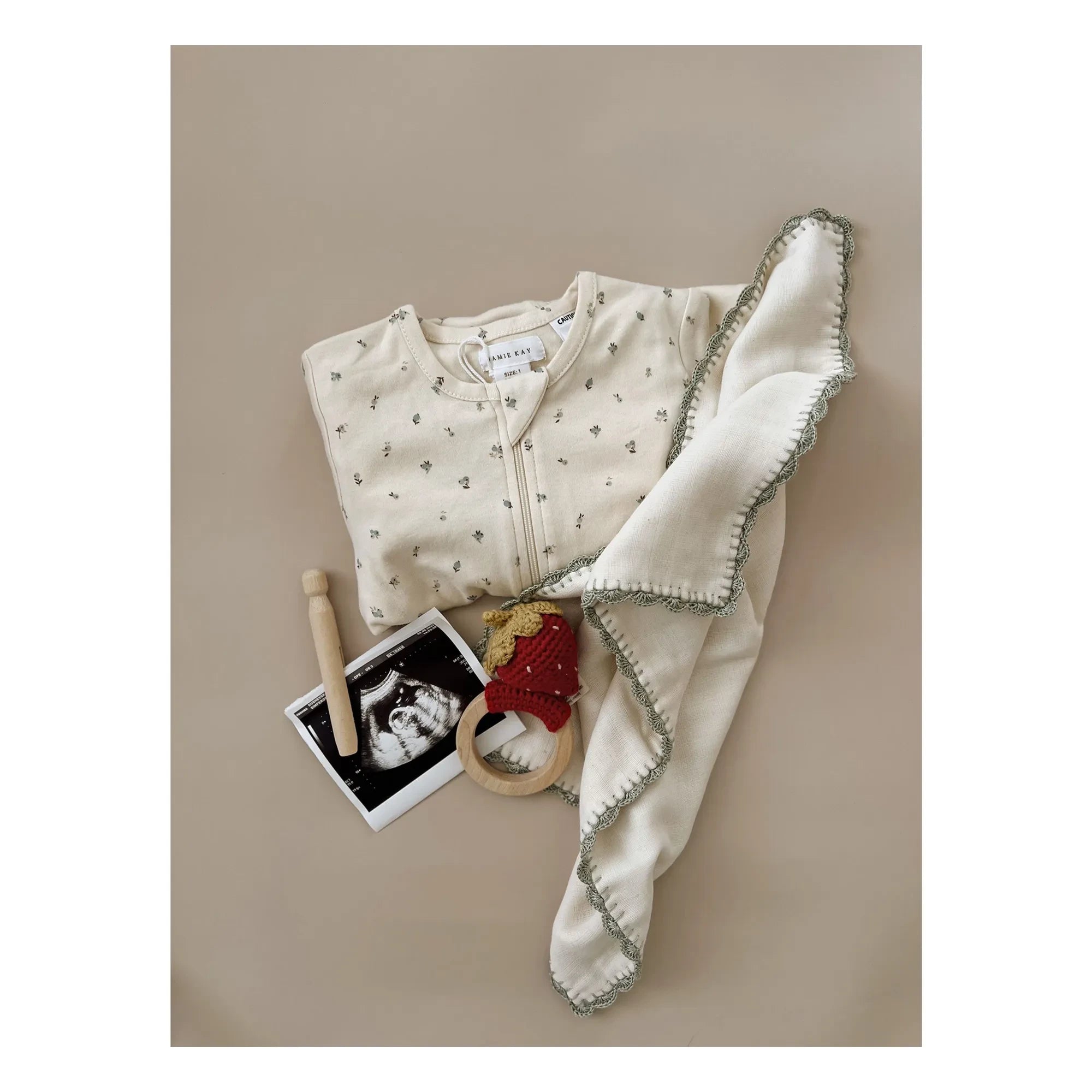 Patti Oslo - Strawberry Teething Ring | Red