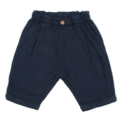 Búho - Koyu Mavi Casual Pantolon