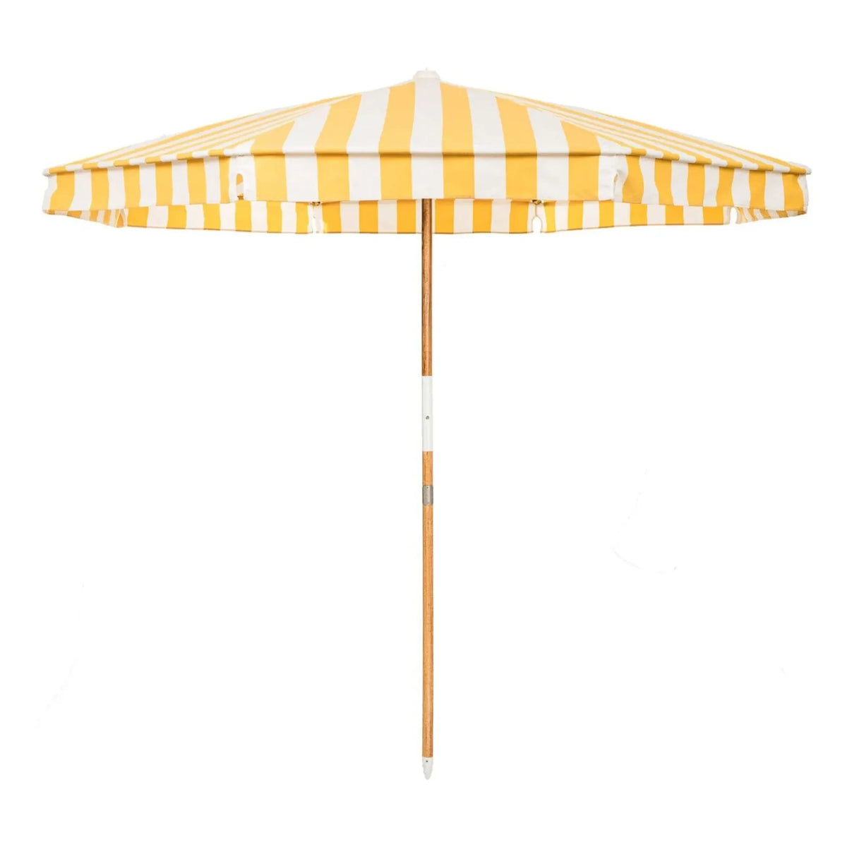 Business & Pleasure Co. - Amalfi Striped Sun Umbrella | Yellow