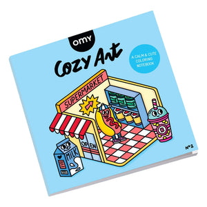 Omy - Supermarket Coloring Book