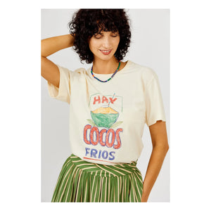 a.p - Cocos organic cotton T-shirt | Ecru