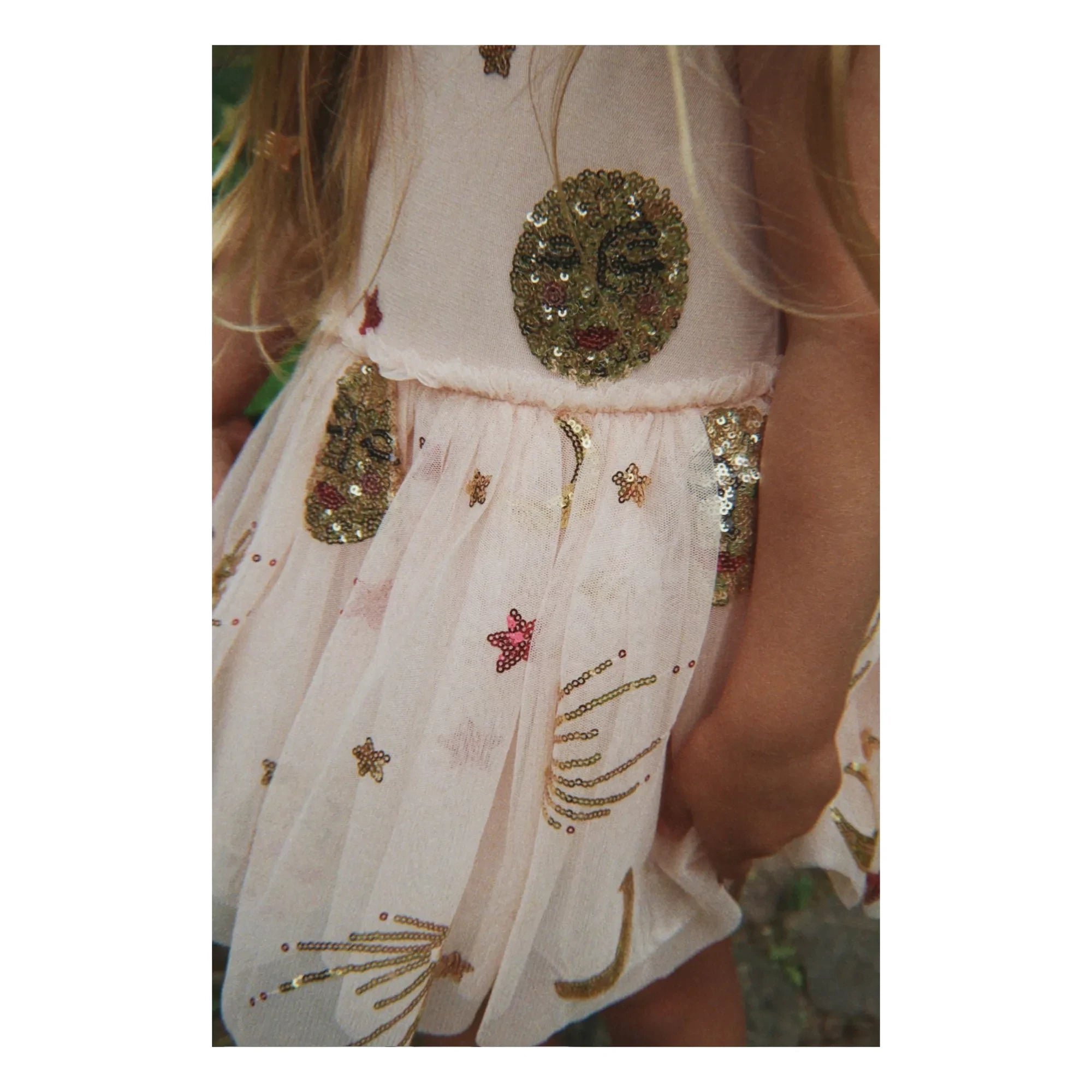 Konges Sløjd - Odette Sequin Tulle Dress | Light Pink