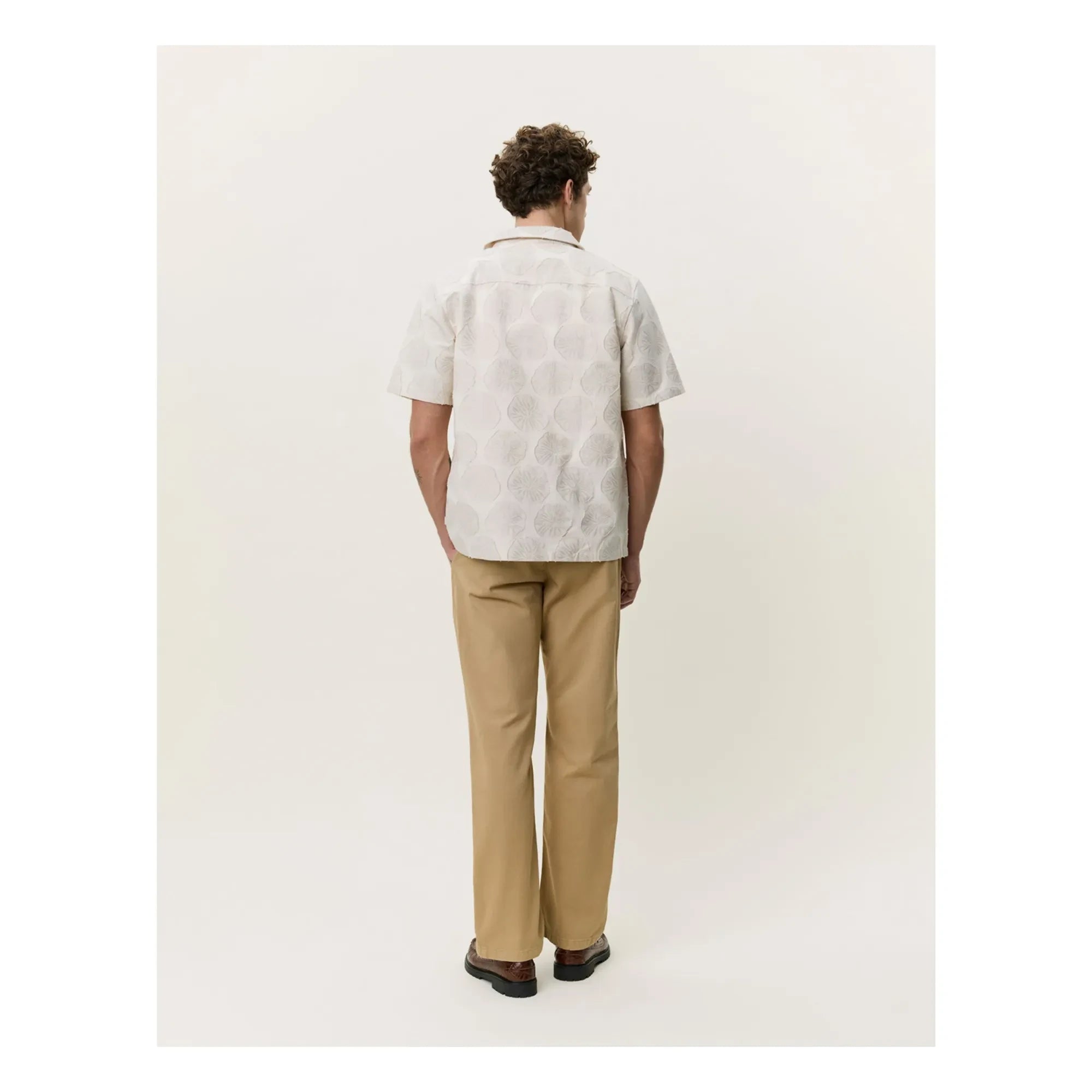Les Deux - Dahlia Jacquard Shirt | Beige