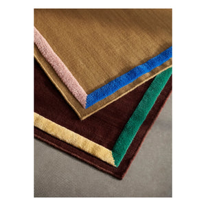& Tradition - Framed Rug | Burgundy