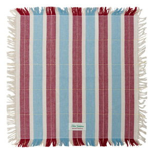 Tarta Gelatina - Organic Cotton Napkins - Set of 2 | Burgundy