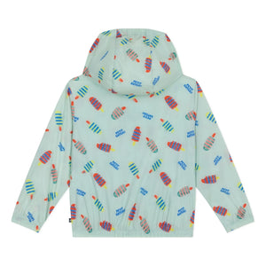 Petit Bateau - Çiçek Desenli Rüzgarlık | Beyaz