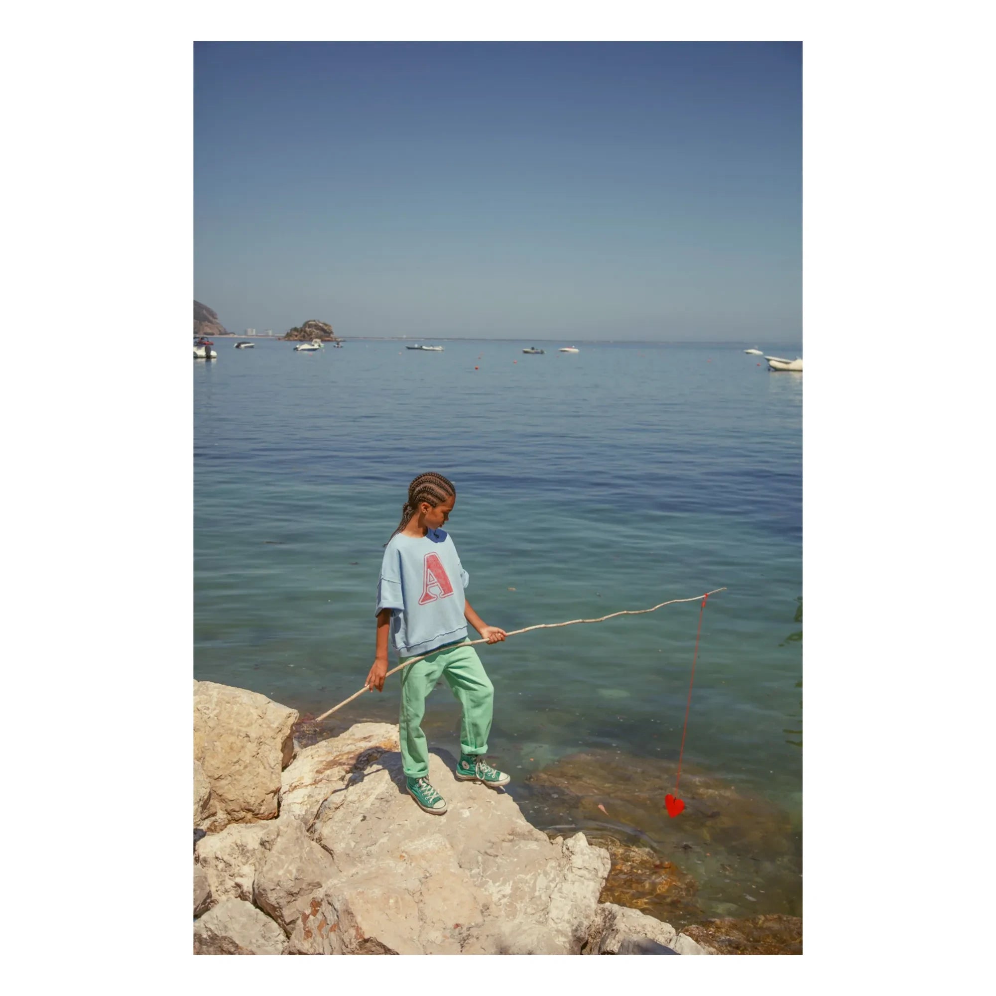 Piupiuchick - Straight Jeans | Grass Green