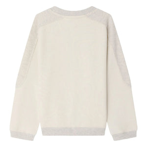 Bonpoint - Leal Organic Cotton Sweatshirt | Heather Beige