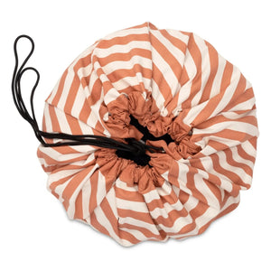 Play and Go - Noomad Bag / Play Mat - Striped | Mustard