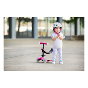 Micro - Mini 3-in-1 LED Scooter | Raspberry Red