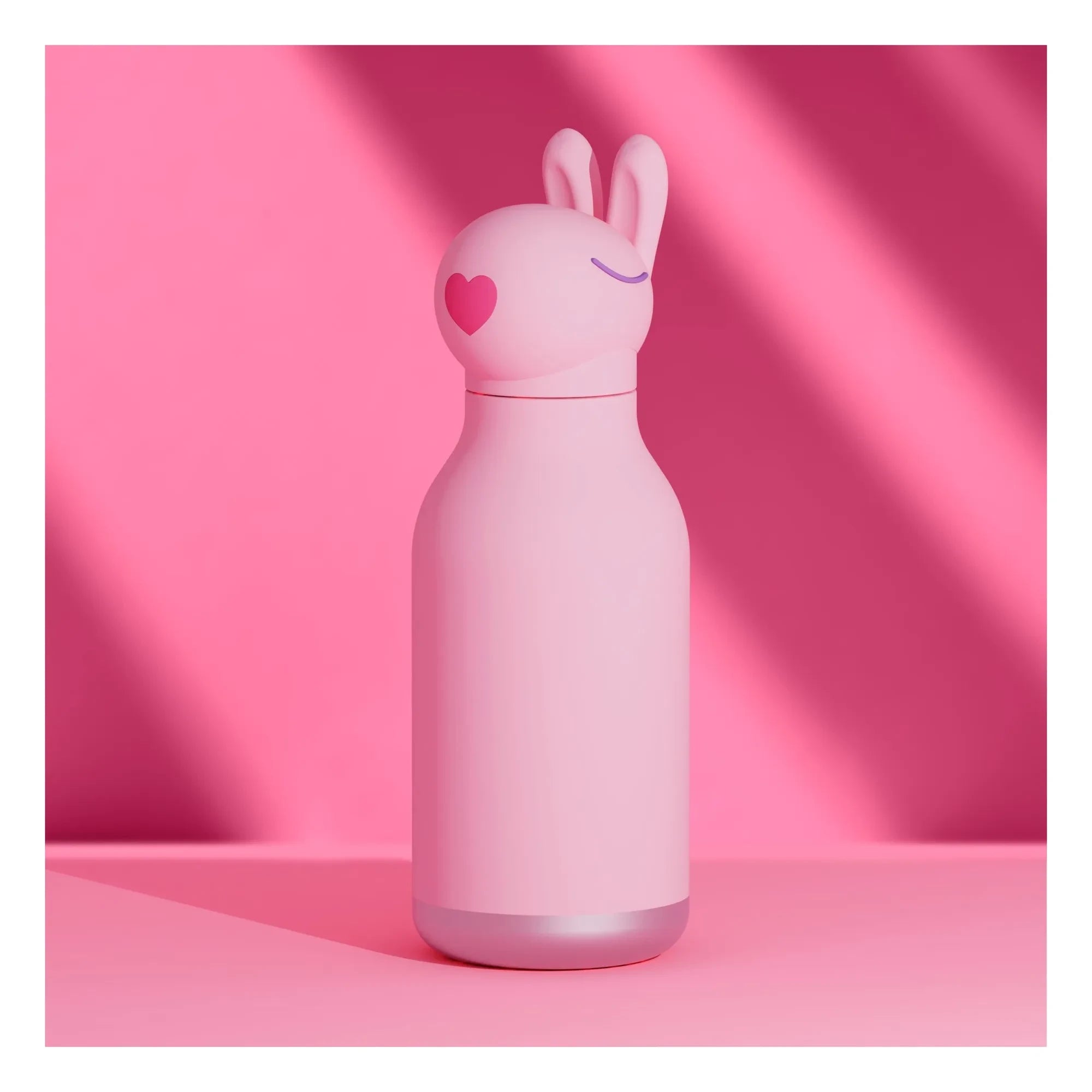 Asobu - Stainless Steel Bottle Rabbit | Light Pink