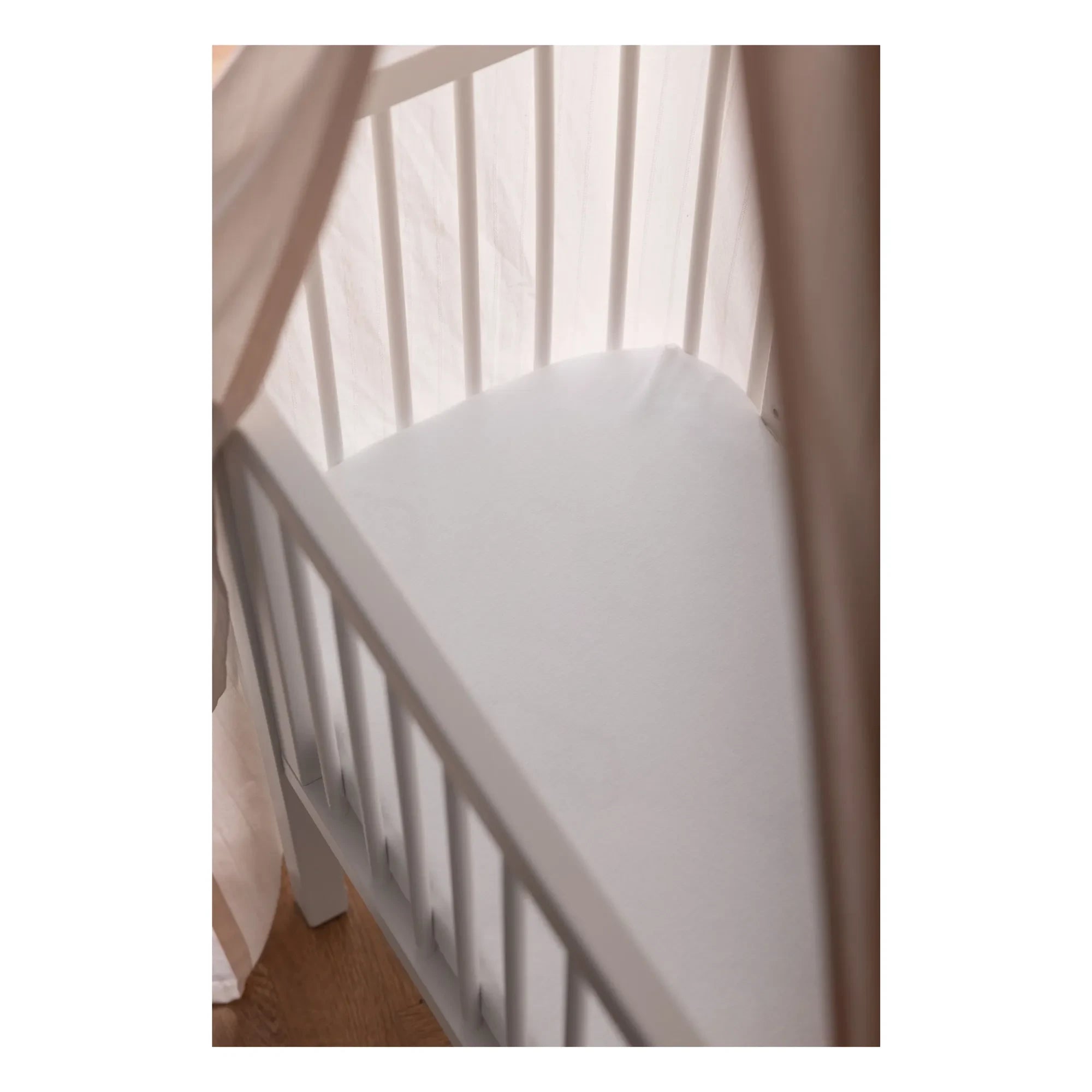 Sebra - Crib Sheet | White