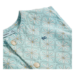 Bobo Choses - Organic cotton daisy jumpsuit | Light Blue