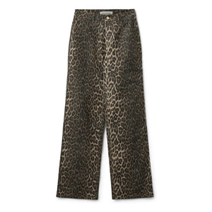 Sofie Schnoor - Jean Siennasy Leopar | Kahverengi