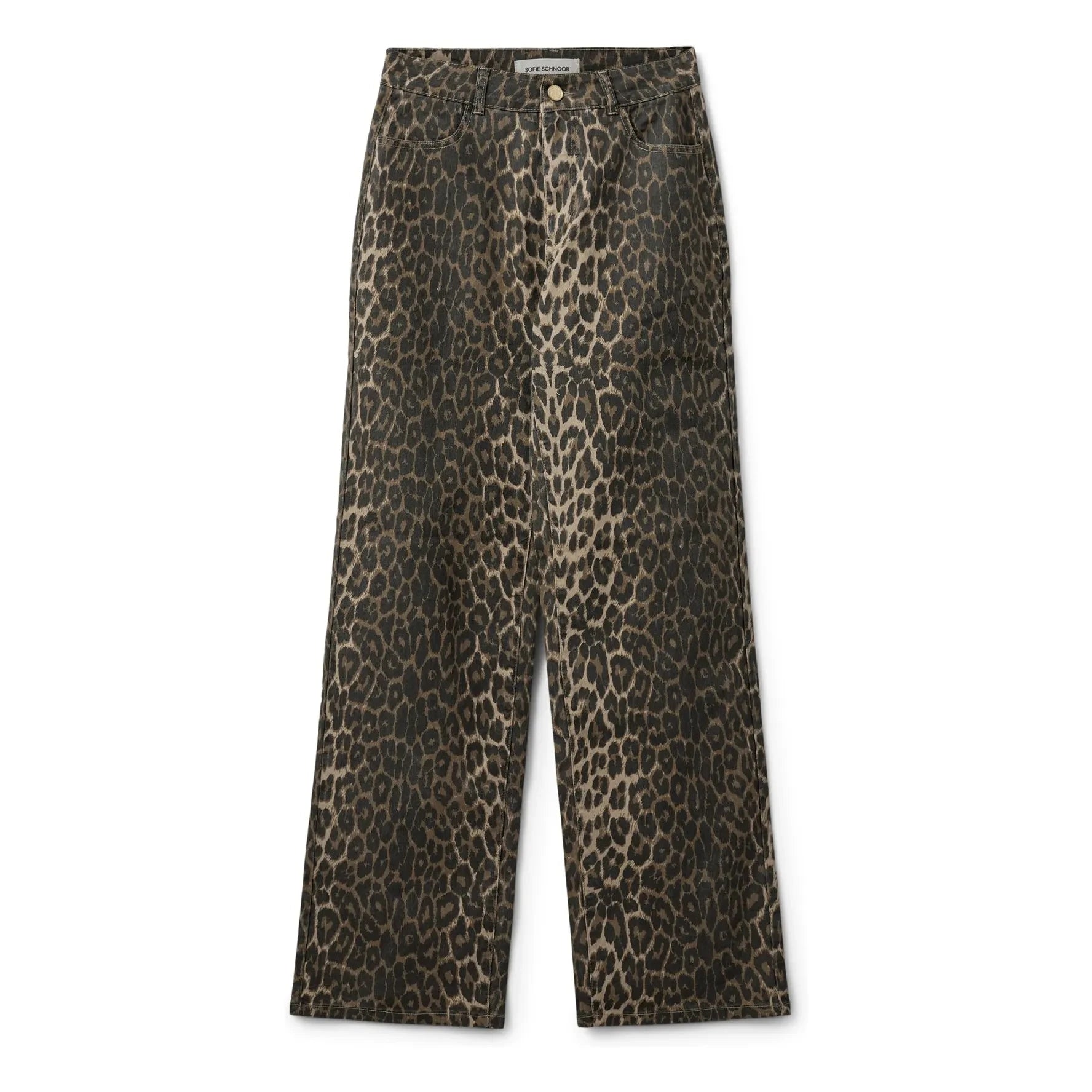Sofie Schnoor - Jean Siennasy Leopar | Kahverengi