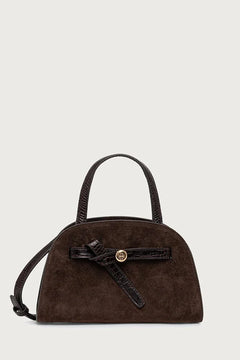 Tory Burch Romy Small Bauletto Kadın Süet Tote Çanta