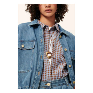 Sessùn - Cazanim Cotton Jacket | Blue