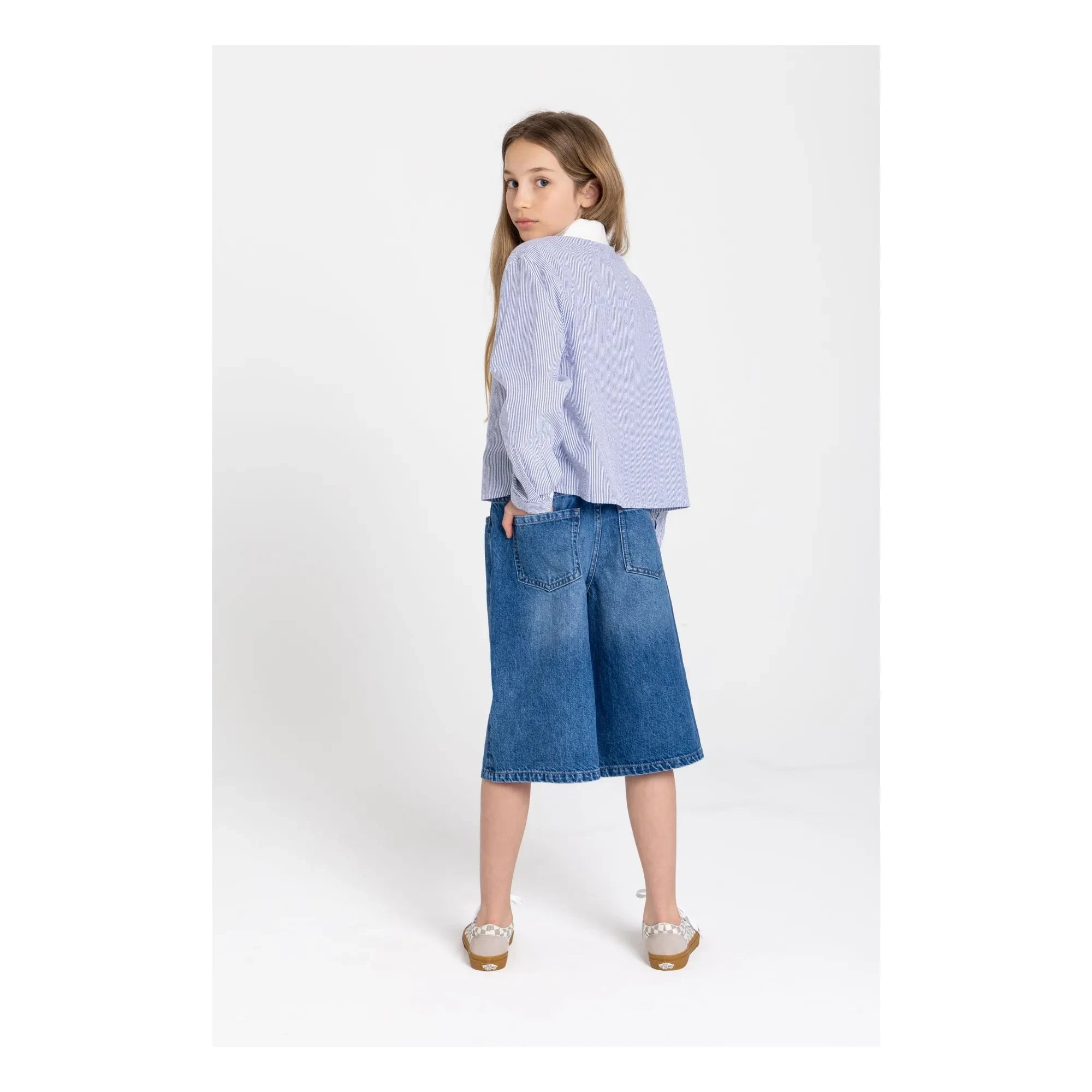 Smallable Kid - Denim Bermuda Russel | Denim Blue