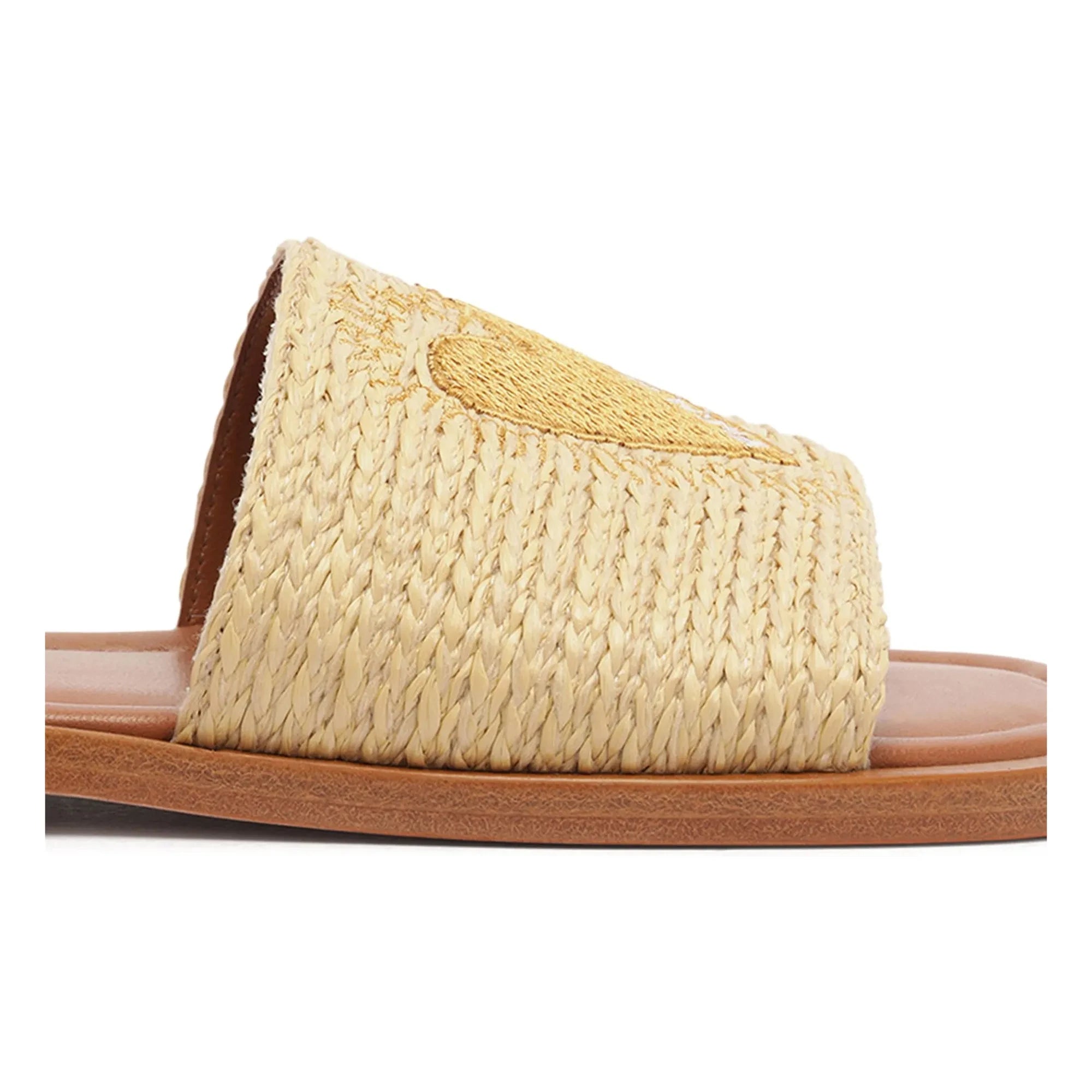 Farm Rio - Raphia Heart Sandals | Sand