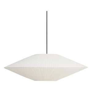 The Socialite Family - Büyük Brera pendant, pleated cotton - EU version (220 V) | Cream