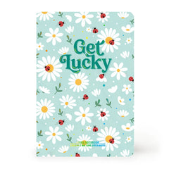 Legami - Çizgili A6 Defter - Resimli Sert Kapak - Uğur Böceği