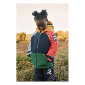 Liewood - Kalle Colorblock Ski Jacket Made from Recycled Fibers | Navy