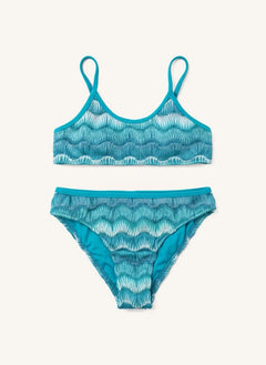 Lison Paris - Positano Two-Piece Swimsuit | Blue