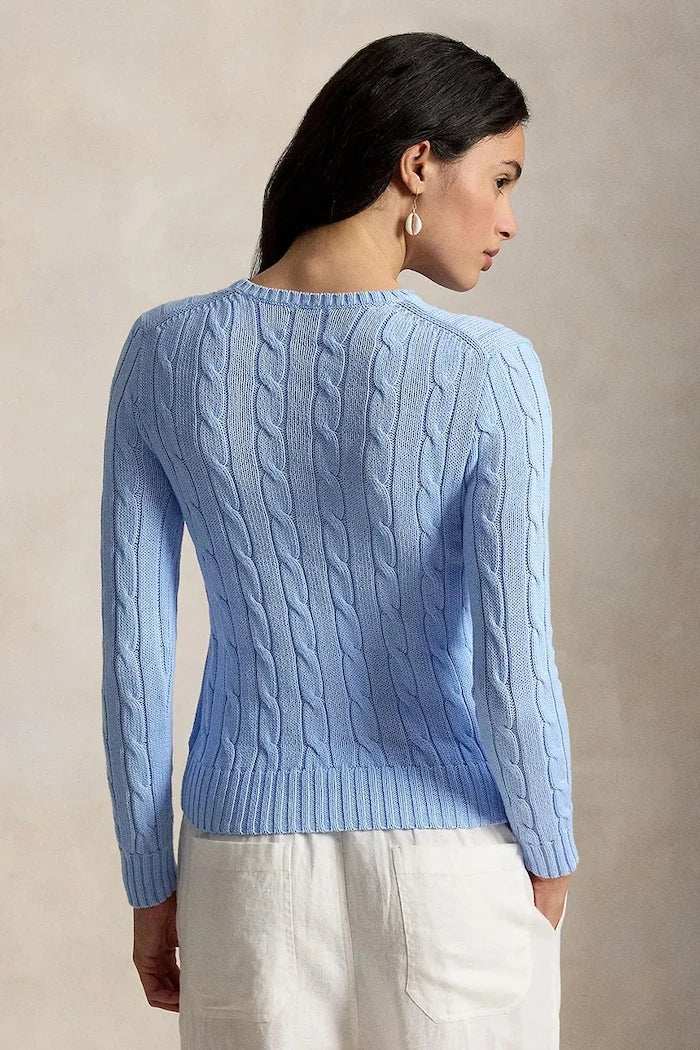 Polo Ralph Lauren kadın PIMA COTTON pamuklu kazak -LSL-PLO