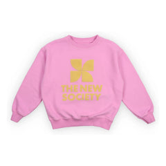 the new society - TNS Logo sweatshirt | Pembe