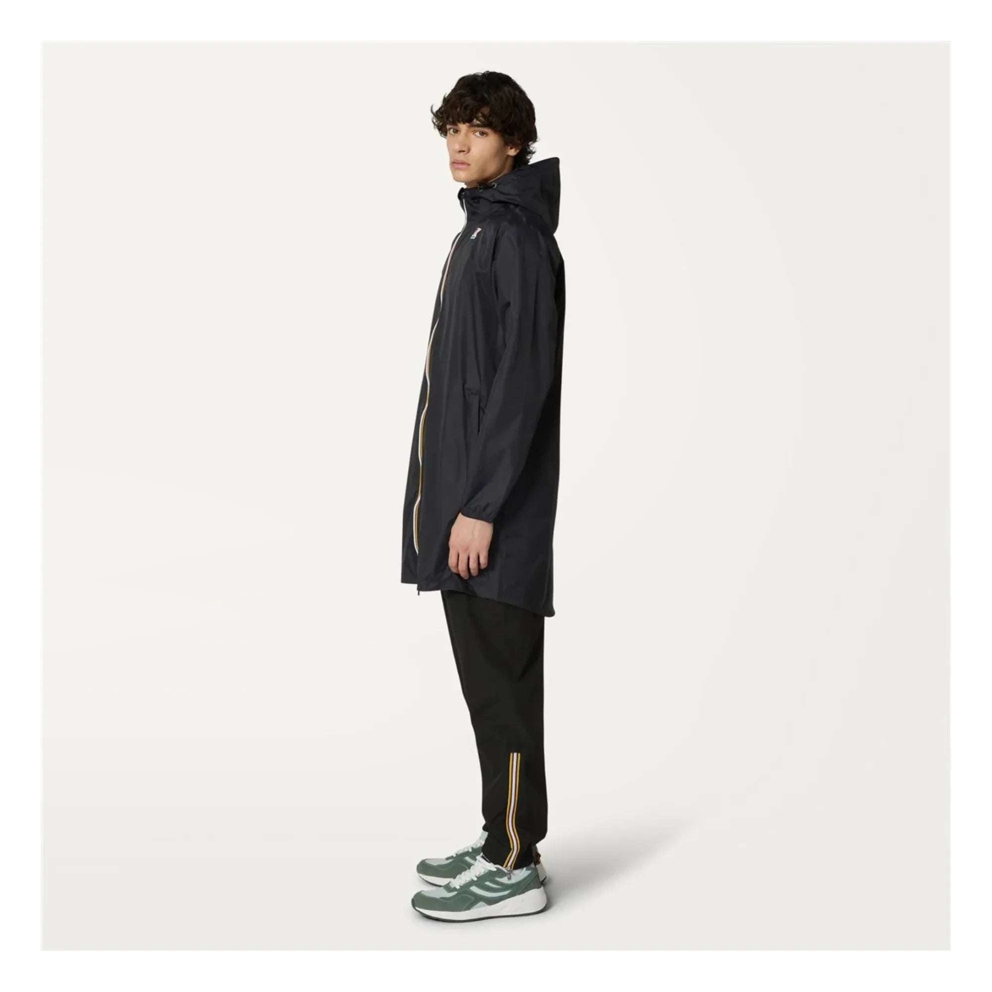K-way - Le Vrai Eiffel Waterproof Windbreaker - Adult Collection | Black