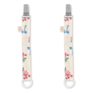 Konges Sløjd - Bella Rosita Pacifier Clips - Set of 2 | Pink