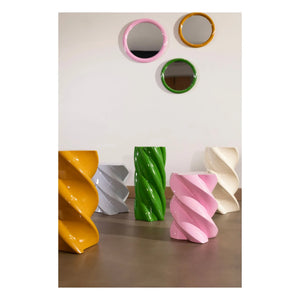 &Klevering - Pillar Side Table | Cream