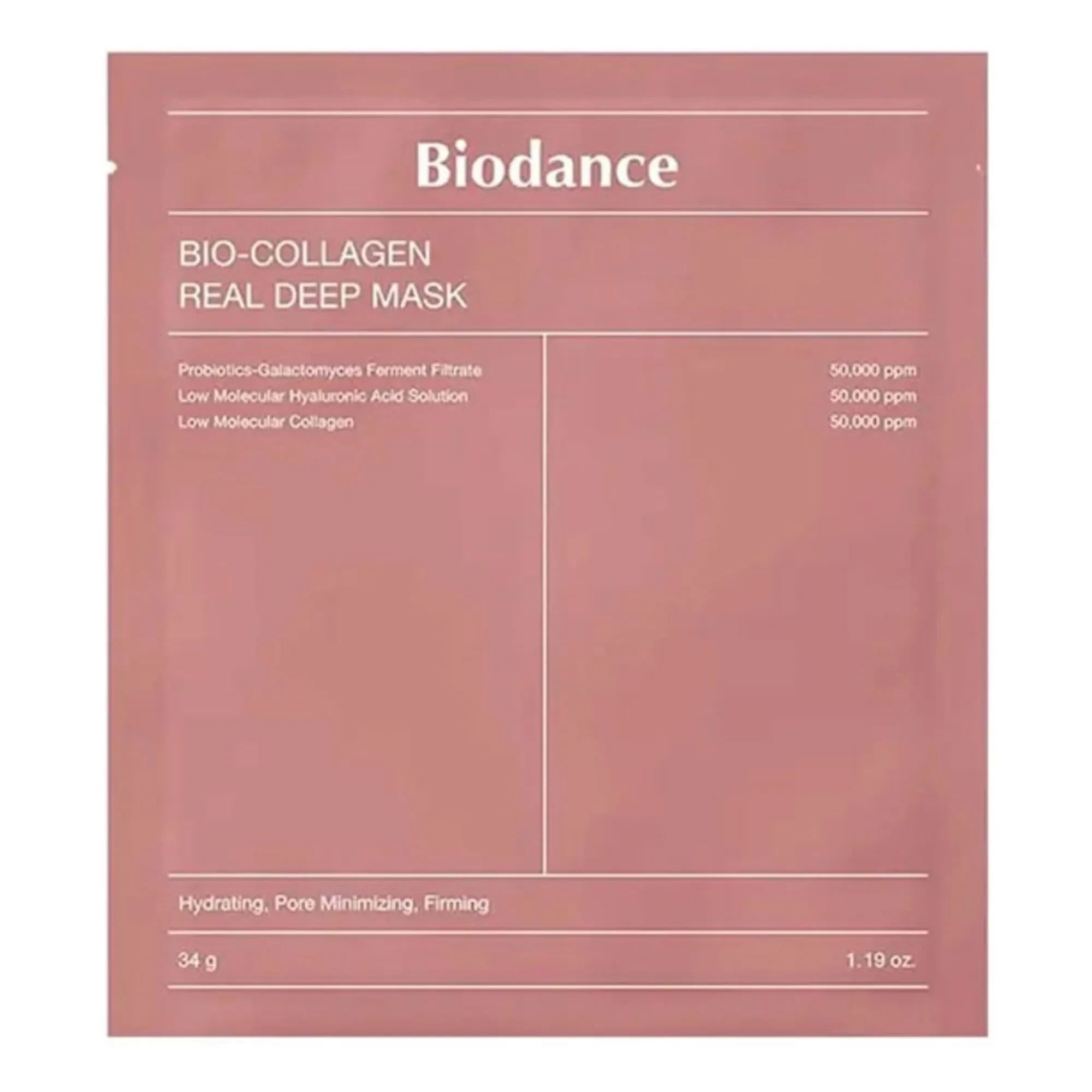 BIODANCE - Real Bio-Collagen Deep Face Mask