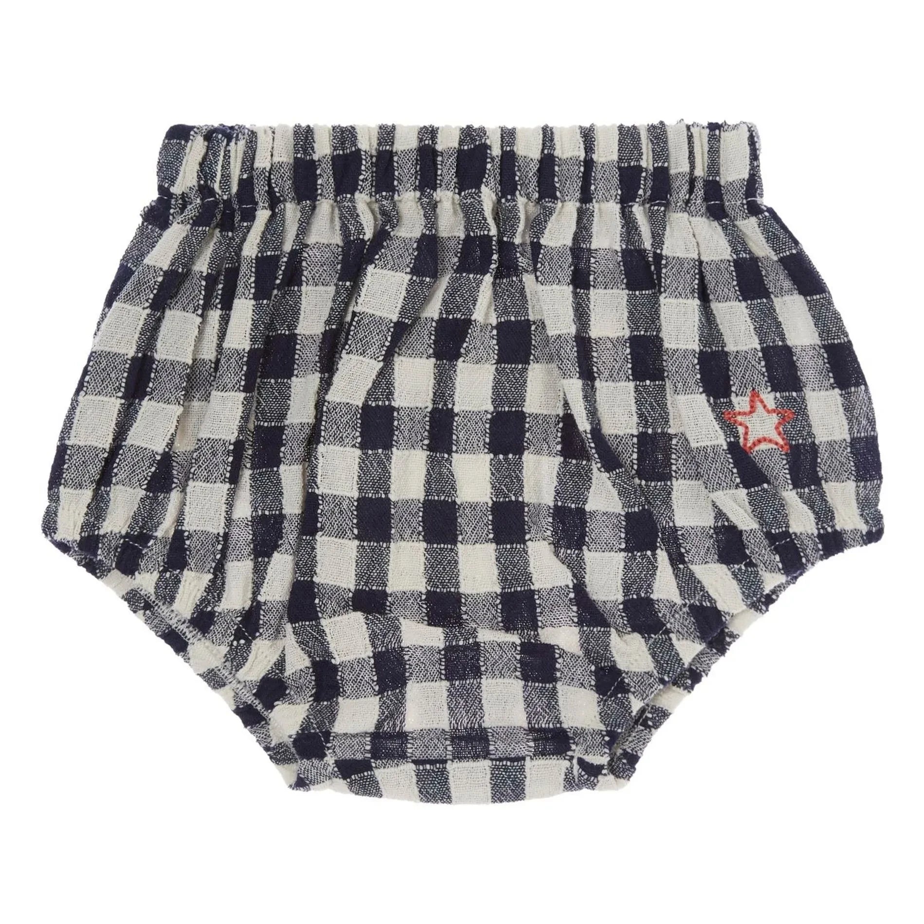 Tocoto Vintage - Vichy Bloomer | Navy Blue