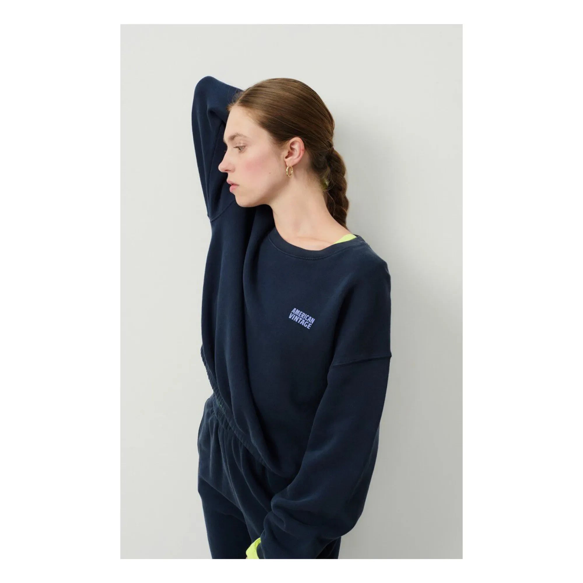 American Vintage - Izubird Sweatshirt | Navy