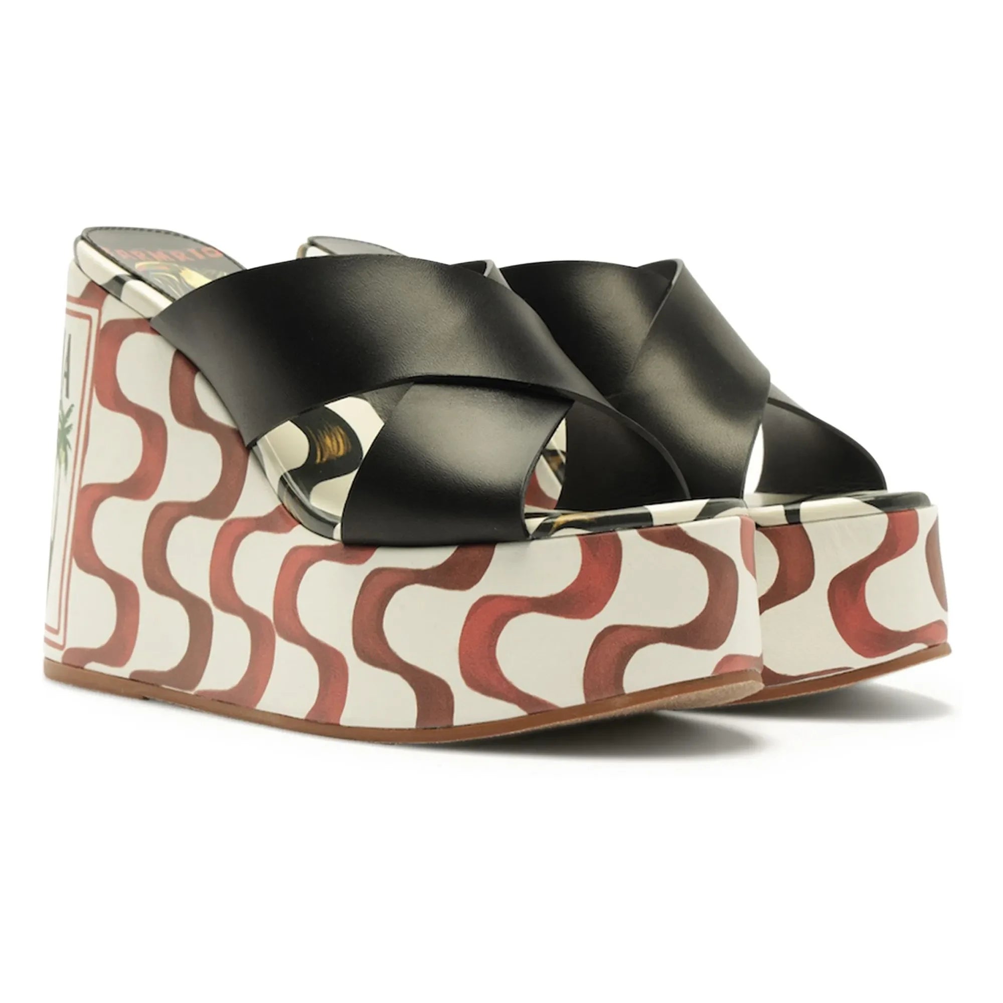 Farm Rio - Copacabana Platform Sandals | Black