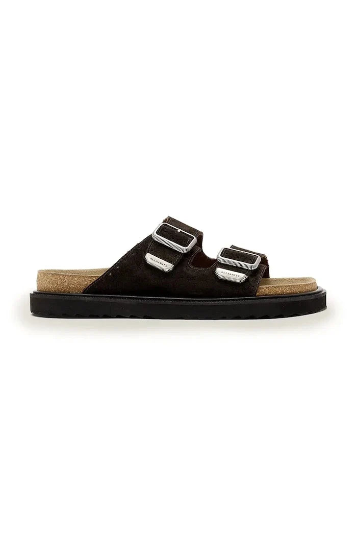 AllSaints Randal Sandal Süet Terlik