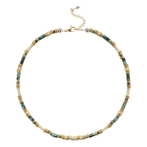 Sigal - Yara Bright Necklace | Green