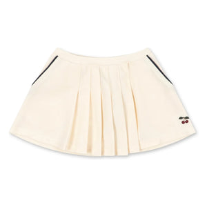 Konges Sløjd - Florita Cerises organic cotton skirt | Ecru