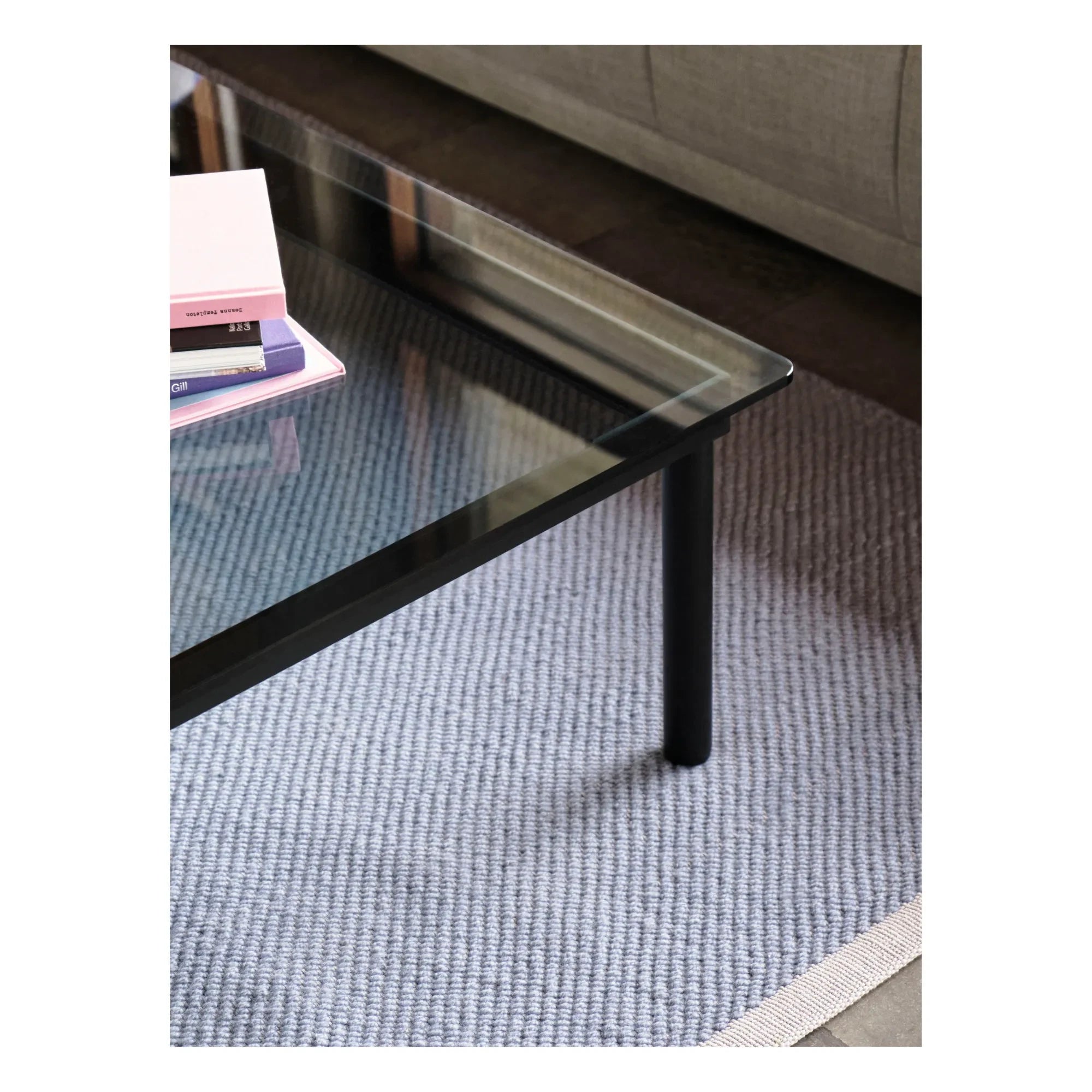 Hay - Kofi Coffee Table, Oak Base | Black