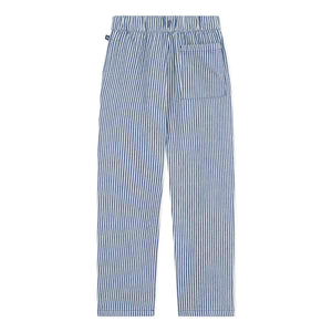 Petit Bateau - Organic Cotton Striped Pants | Blue