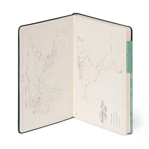 Legami - Notebook with Blank Pages and Monochrome Soft Cover - Botanic Garden - My Notebook