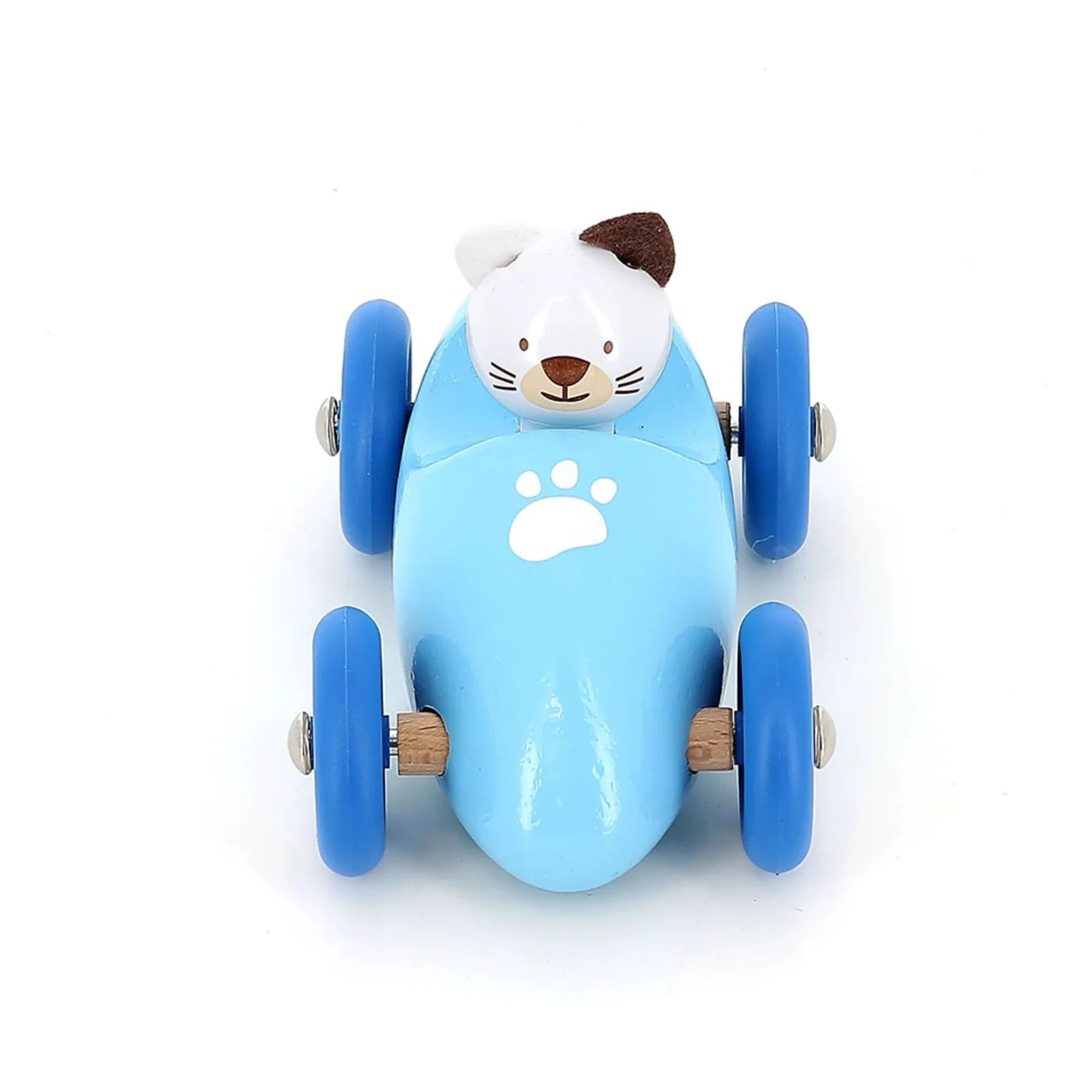 Vilac - Mariette Cat Car | Light Blue