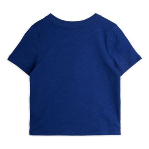 Mini Rodini - Planet Cotton Organic T-Shirt | Blue